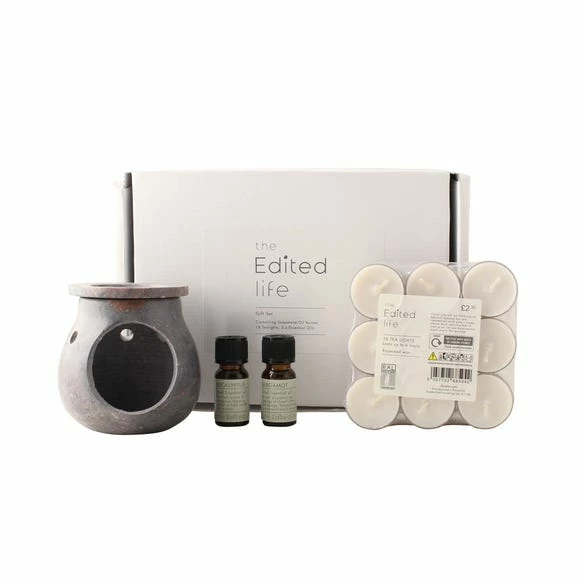 The Edited Life Bergamot & Eucalyptus Oil Burner Set 6 The Edited Life Bergamot & Eucalyptus Oil Burner Set - Image 4