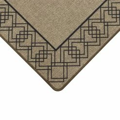 JVL Elegance Diamond Border Runner 9 JVL Elegance Diamond Border Runner -Modern Rugs Home 30824248 alt03