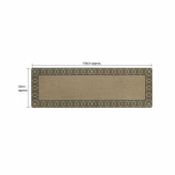 JVL Elegance Diamond Border Runner 11 JVL Elegance Diamond Border Runner -Modern Rugs Home 30824248 alt05