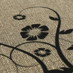 JVL Elegance Trailing Flower Runner 10 JVL Elegance Trailing Flower Runner -Modern Rugs Home 30824250 alt02