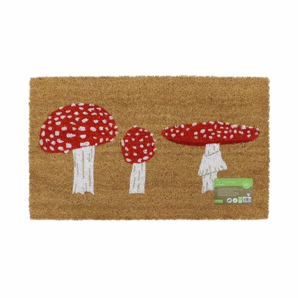 JVL Eco Latex Toadstool Coir Doormat 7 JVL Eco Latex Toadstool Coir Doormat - Image 5