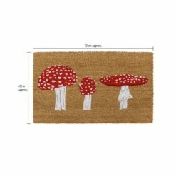 JVL Eco Latex Toadstool Coir Doormat 13 JVL Eco Latex Toadstool Coir Doormat -Modern Rugs Home 30824483 alt05