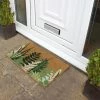 JVL Eco Latex Greenery Coir Doormat 2 JVL Eco Latex Greenery Coir Doormat -Modern Rugs Home 30824484