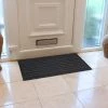 JVL Cable Knit Indoor Doormat