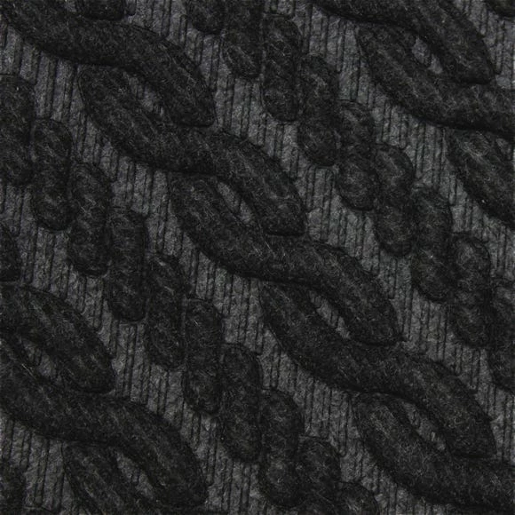JVL Cable Knit Indoor Doormat 5 JVL Cable Knit Indoor Doormat - Image 3