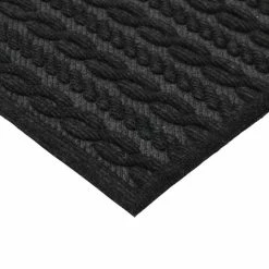 JVL Cable Knit Indoor Doormat 10 JVL Cable Knit Indoor Doormat -Modern Rugs Home 30824512 alt03