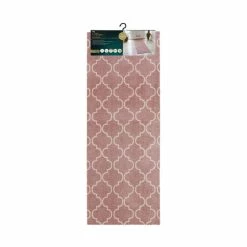 JVL Mega Latex Rose Lattice Runner -Modern Rugs Home 30824530 alt04