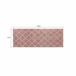 JVL Mega Latex Rose Lattice Runner -Modern Rugs Home 30824530 alt05