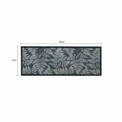 JVL Mega Latex Fern Runner 11 JVL Mega Latex Fern Runner -Modern Rugs Home 30824531 alt05