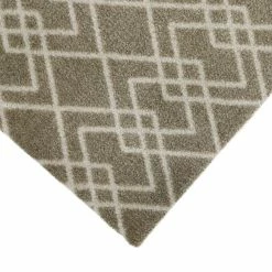 JVL Mega Latex Diamond Trellis Runner 10 JVL Mega Latex Diamond Trellis Runner -Modern Rugs Home 30824532 alt03